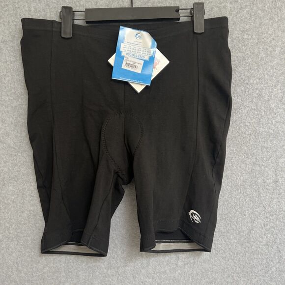 Canari Men's Paceline Shorts 2XL Black Cycling Riding Padded Biker Shorts - Picture 1 of 13